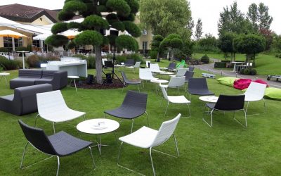 Sommerfest mit Outdoor Lounge